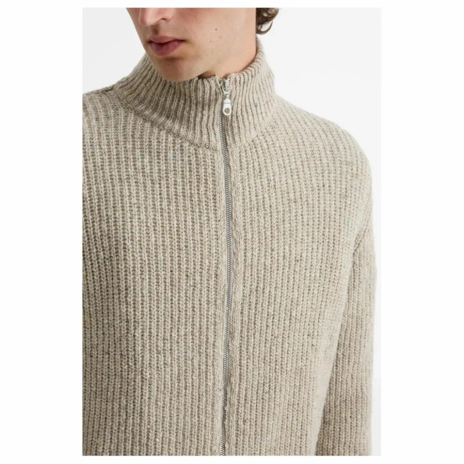 Sale Edmmond Studios Cardigan Paris | Gris chiné clair