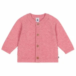 Best Petit Bateau Cardigan Point Fantaisie | Rose