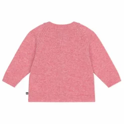 Best Petit Bateau Cardigan Point Fantaisie | Rose