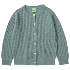 Enfant FUB Pulls, Gilets*Cardigan Pointelle Maille Fine Laine Mérinos |