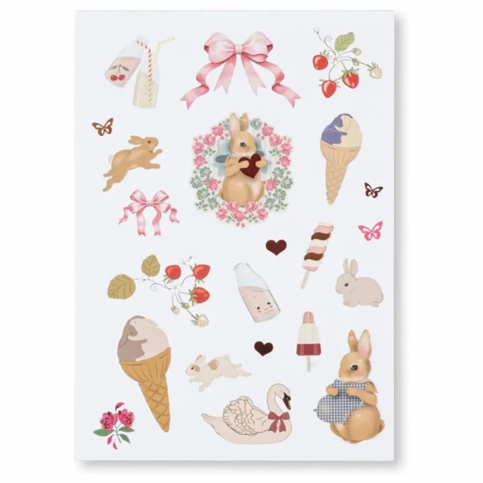 Konges Sløjd Loisirs Créatifs*Carnet à stickers Pink |