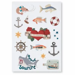 Konges Sløjd Carnet à stickers Sail Away || Loisirs Créatifs