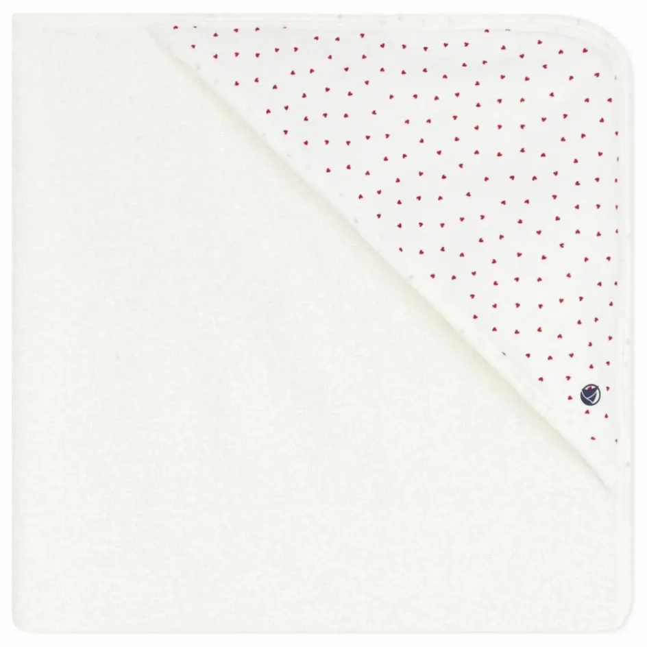 Discount Carré de Bain Cœurs | Linge De Toilette|Bavoirs, Langes