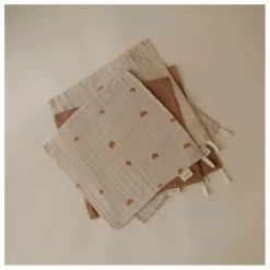 Enfant Mushie Puériculture|Linge De Toilette*Carrés de bain - Set de 5
