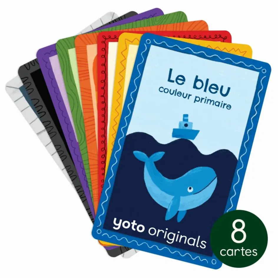 Online Yoto Player Cartes Les couleurs sont un jeu - Pack de 8 Multicolore