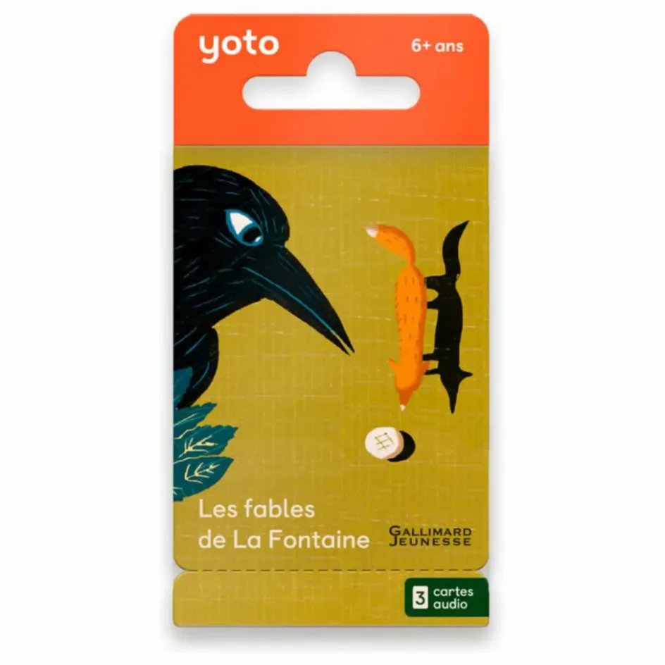 Yoto Player Jeux High-Tech*Cartes Les fables de la Fontaine - Pack de 3