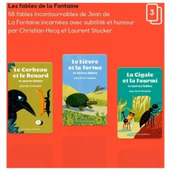 Yoto Player Jeux High-Tech*Cartes Les fables de la Fontaine - Pack de 3