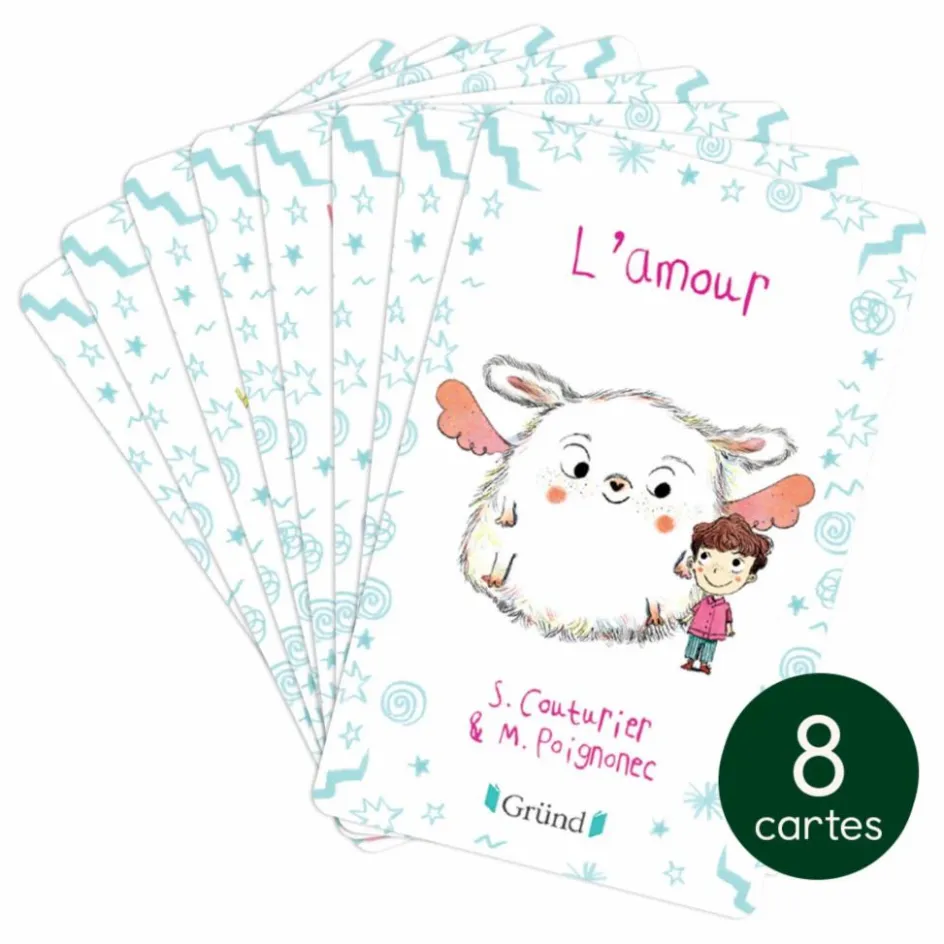 Cartes Ma petite bibliothèque des émotions - Pack de 8 Jeux High-Tech