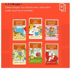 New Cartes Yoto Bougez Jeux High-Tech