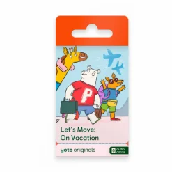 New Cartes Yoto Let's Move on Vacation Jeux High-Tech