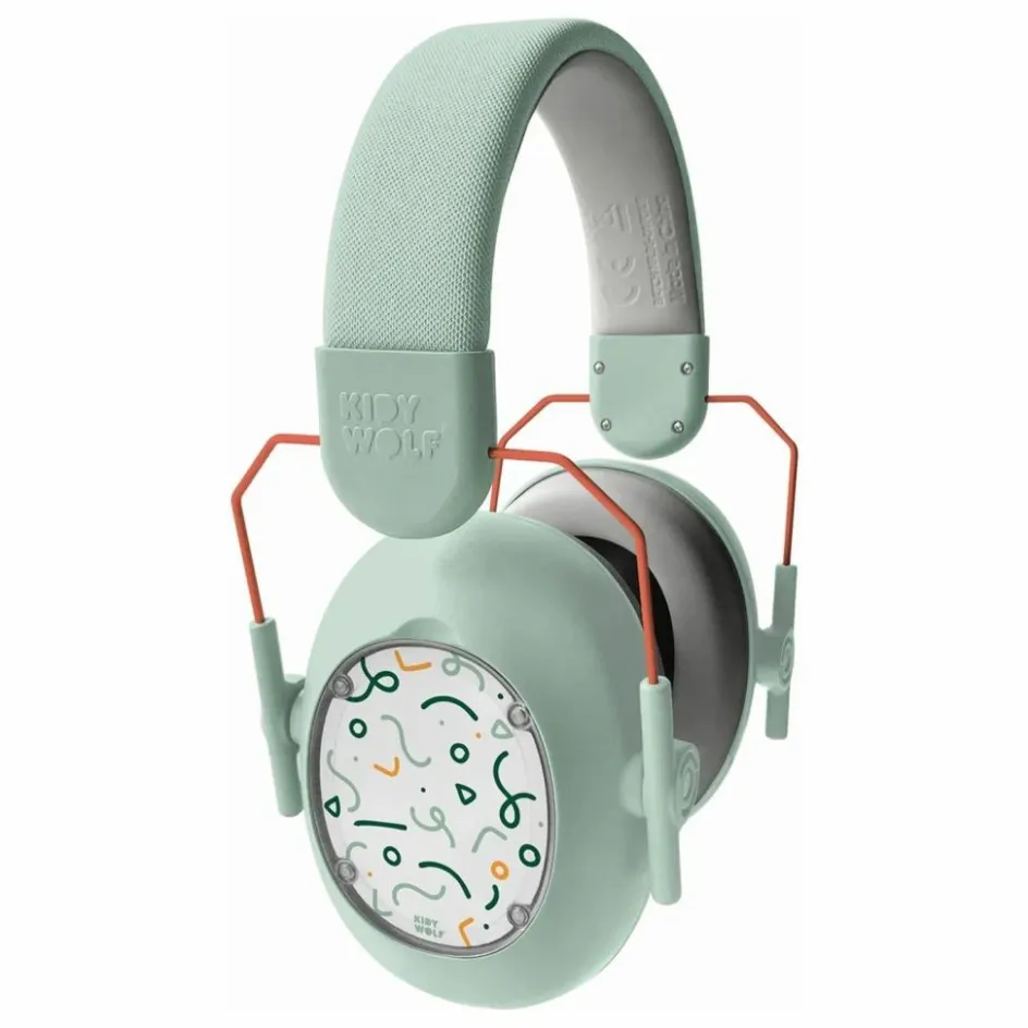 New Kidywolf Casque anti-bruit personnalisable | Aqua