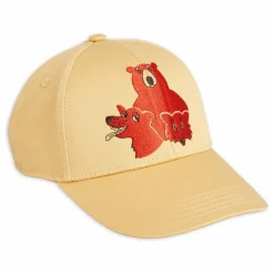 New Mini Rodini Casquette Camp Rodini Coton Bio | Camel