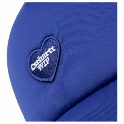 Hot Carhartt WIP Casquette Heart Patch | Bleu électrique