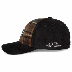 Les Deux Casquette Skyline Patch Check Laine Carreaux ||Homme Accessoires De Mode|Casquettes, Bonnets