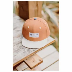 Online Hello Hossy Casquette Visière Plate Unie | Orange Rouille