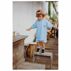Online Hello Hossy Casquette Visière Plate Unie | Orange Rouille