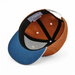 Online Hello Hossy Casquette Visière Plate Unie | Orange Rouille