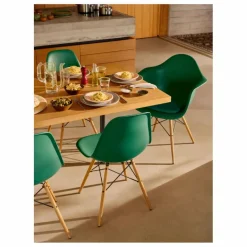 Sale Chaise DAW - piétement érable - Charles & Ray Eames | Chaises, Tabourets, Bancs