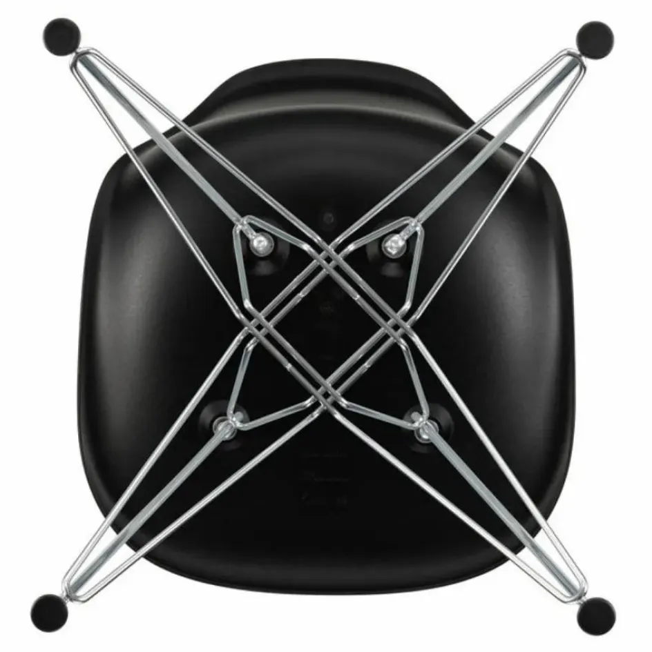 Vitra Chaises, Tabourets, Bancs*Chaise DSR Plastic - piètement Chromé - Charles & Ray Eames |