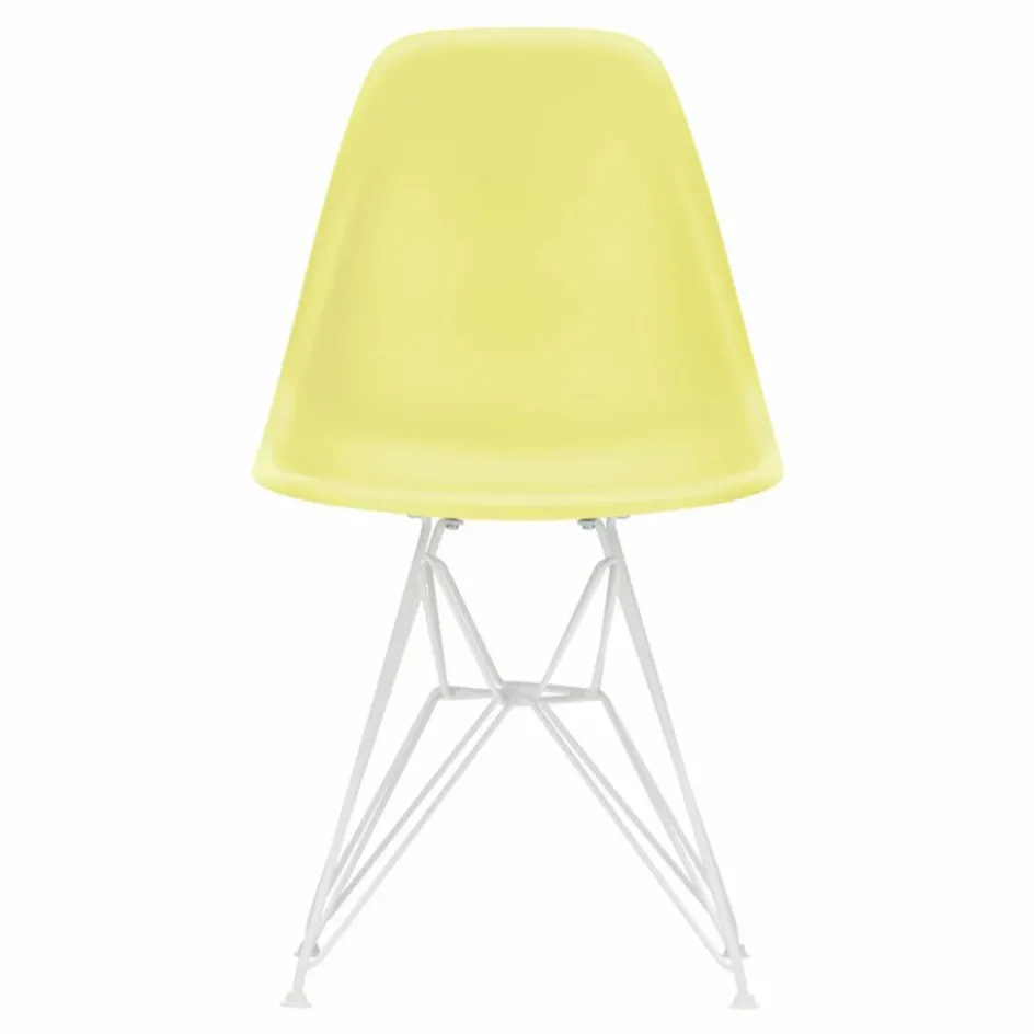 Vitra Chaise DSR Plastic - piètement blanc epoxy - Charles & Ray Eames || Chaises, Tabourets, Bancs