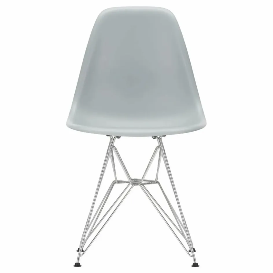 Vitra Chaise DSR Plastic - piètement Chromé - Charles & Ray Eames || Chaises, Tabourets, Bancs