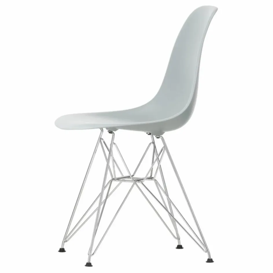 Vitra Chaise DSR Plastic - piètement Chromé - Charles & Ray Eames || Chaises, Tabourets, Bancs