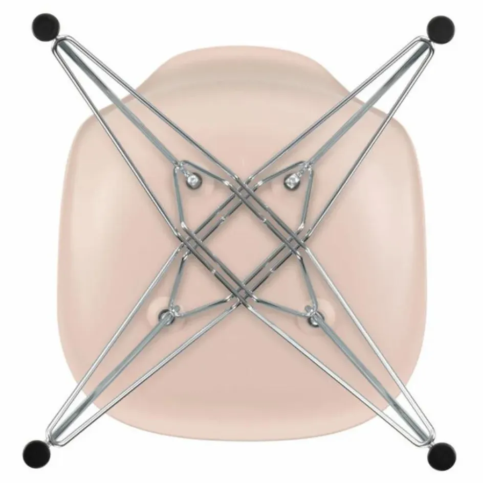 Vitra Chaises, Tabourets, Bancs*Chaise DSR Plastic - piètement Chromé - Charles & Ray Eames |