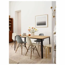 Vitra Chaises, Tabourets, Bancs*Chaise DSW plastic - piètement érable - Charles & Ray Eames |