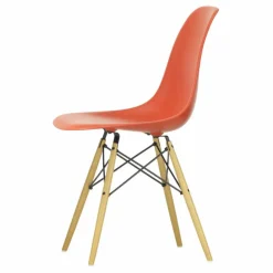 Outlet Chaise DSW plastic - piètement érable - Charles & Ray Eames | Chaises, Tabourets, Bancs