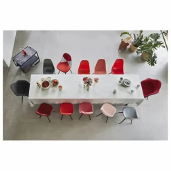 Vitra Chaise DSW plastic - piètement érable - Charles & Ray Eames || Chaises, Tabourets, Bancs