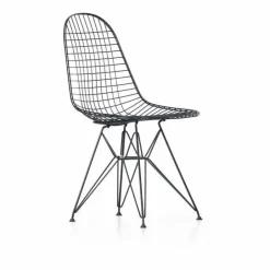 Online Vitra Chaise Eames wire DKR piètement epoxy | Basic Dark