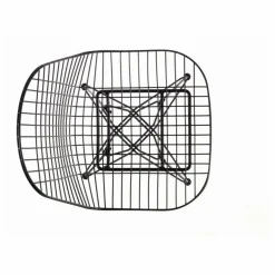 Online Vitra Chaise Eames wire DKR piètement epoxy | Basic Dark
