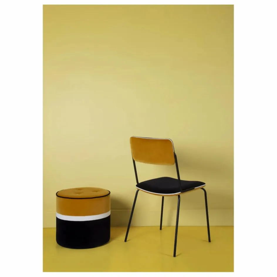 Maison Sarah Lavoine Chaise en velours Double-Jeu || Chaises, Tabourets, Bancs