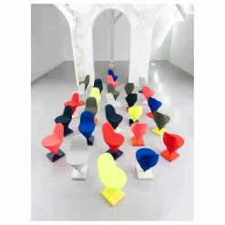 Moustache Chaise Gelato piètement brut - Jean-Baptiste Fastrez || Chaises, Tabourets, Bancs