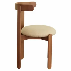 Gabrielle Paris Chaises, Tabourets, Bancs*Chaise Lilas en bois, assise en lin |