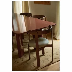 Sale Chaise Lilas en bois finition Teck, assise en lin | Chaises, Tabourets, Bancs