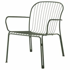 & Tradition Chaise lounge avec accoudoirs Thorvald SC101, Space Copenhagen | Vert foncé