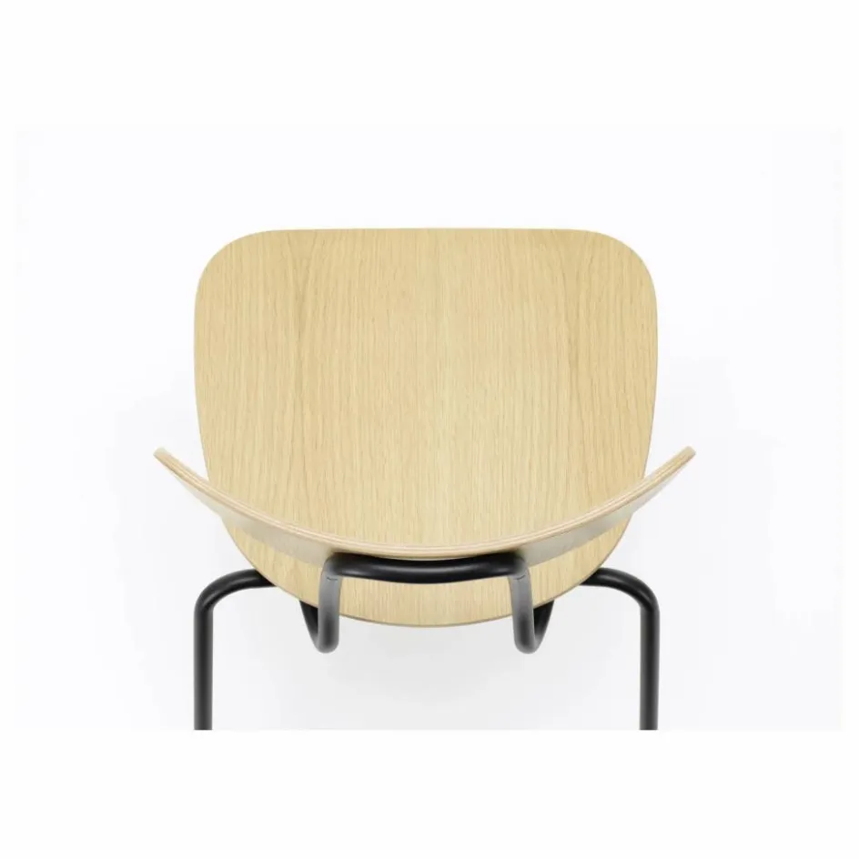 Online Chaise Moca - piètement noir - Jasper Morrison | Chaises, Tabourets, Bancs