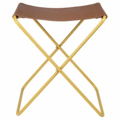 Broste Copenhagen Chaises, Tabourets, Bancs*Chaise pliante Nola en cuir |