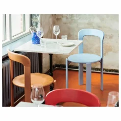 Sale Hay Chaise Rey en bois laqué - Bruno Rey | Orange