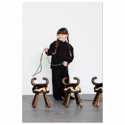 Hot Chaise vachette en chêne et noyer par Takeshi Sawada | Enfant Chaises Enfant