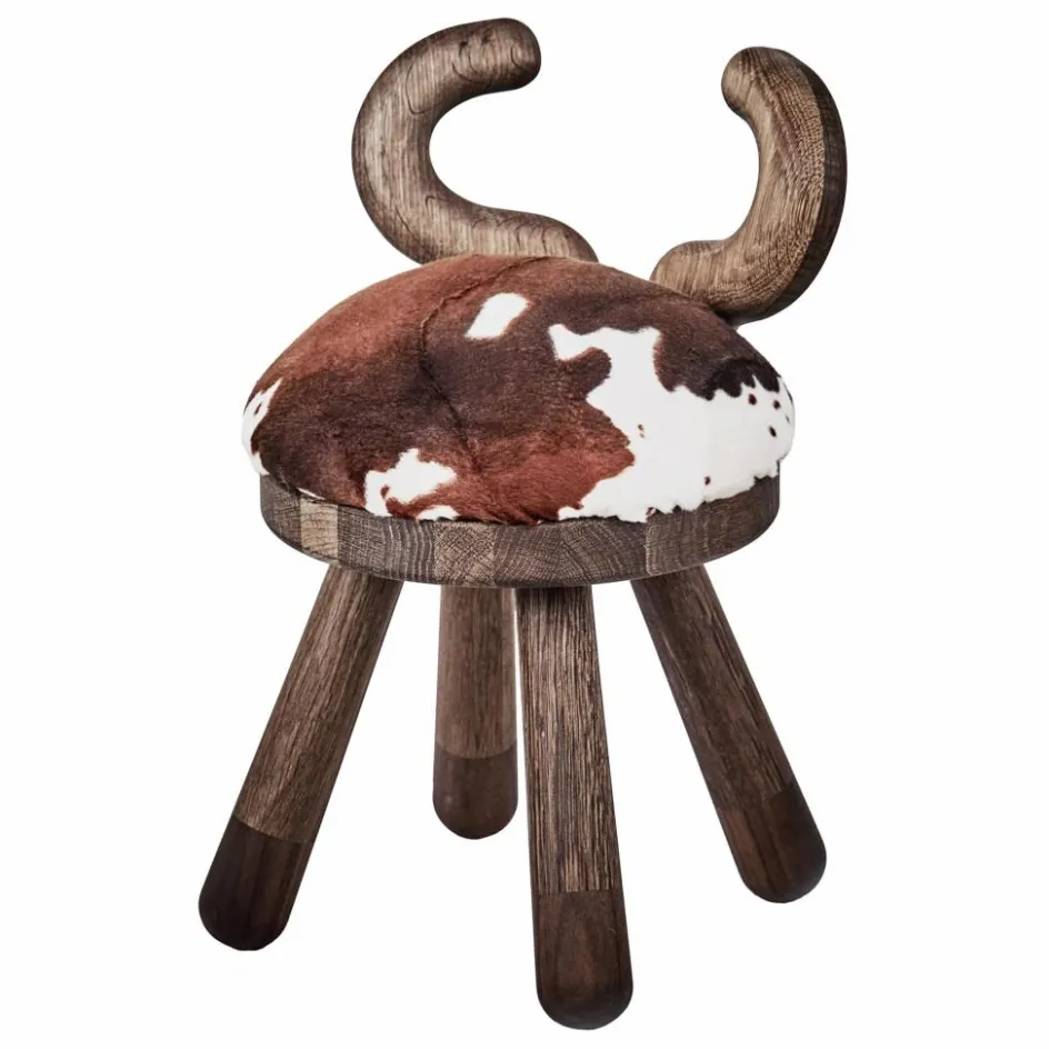 Hot Chaise vachette en chêne et noyer par Takeshi Sawada | Enfant Chaises Enfant
