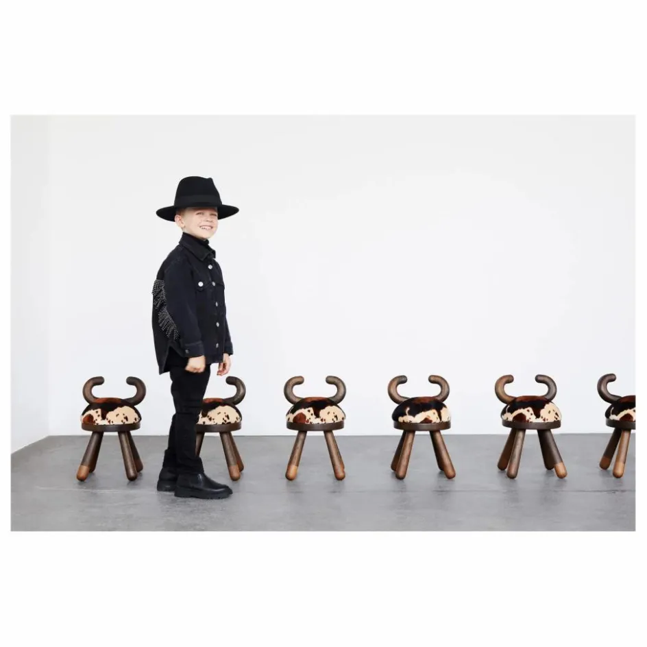 Hot Chaise vachette en chêne et noyer par Takeshi Sawada | Enfant Chaises Enfant