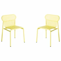Petite friture Chaise Week-end - Lot de 2 || Mobilier De Jardin