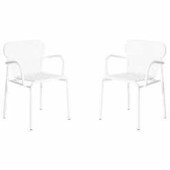 Discount Chaise Week-end avec accoudoirs - Set de 2 | Mobilier De Jardin