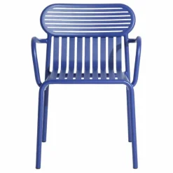 Outlet Petite friture Chaise Week-end avec accoudoirs - Set de 2 | Bleu