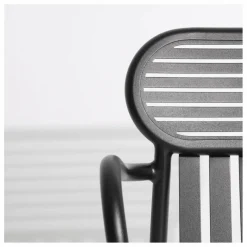 Online Petite friture Chaise Week-end avec accoudoirs - Set de 2 | Noir