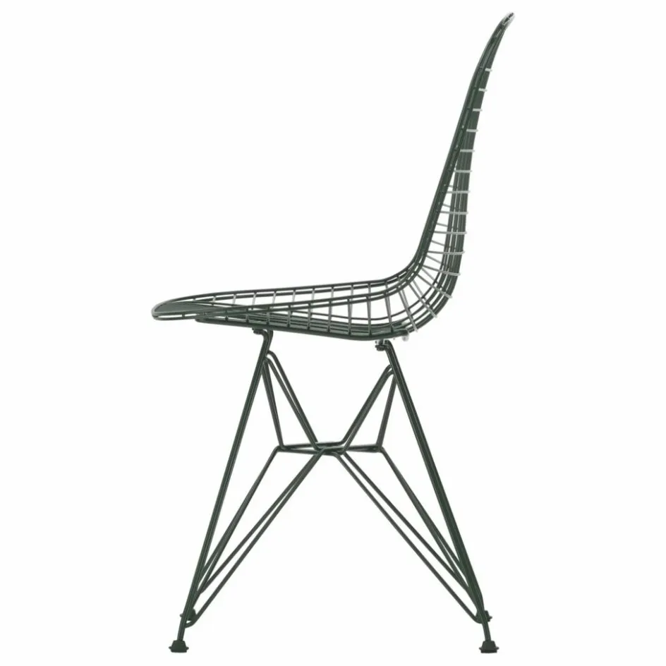 Online Vitra Chaise Wire DKR - Charles & Ray Eames | Vert foncé