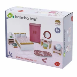 Tender Leaf Toys Chambre à coucher pour maison de poupées| Maisons De Poupées