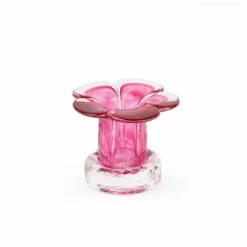 Hot Denise Chandelier en verre Stella | Rose